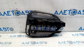 Lower grille of the front bumper right BMW X3 G01 18-21 under fog lights and parking sensors, black gloss
