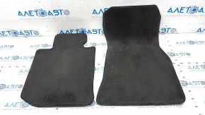 Set of floor mats for BMW 3 G20 19- black cloth, M Sport, for cleaning