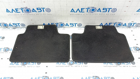 Set of floor mats for BMW 3 G20 19- black cloth, M Sport, for cleaning