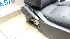 Passenger seat Mazda 3 19-22 with airbag, mechanical, black leather, Mexico built, without pad