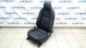 Driver's seat Mazda 3 19-22 with airbag, mechanical, black leather, Mexico built, without pad