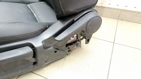 Driver's seat Mazda 3 19-22 with airbag, mechanical, black leather, Mexico built, without pad