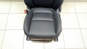 Driver's seat Mazda 3 19-22 with airbag, mechanical, black leather, Mexico built, without pad