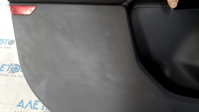 Door trim card front left Ford Escape MK4 20-22 black, armrest cloth, handle molding graphite, scratches, abrasions, dents, bumps