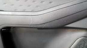 Door trim card front left Ford Escape MK4 20-22 black, armrest cloth, handle molding graphite, scratches, abrasions, dents, bumps