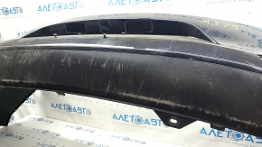 Rear bumper bare Mazda 3 19-4d, black, dented, scratches