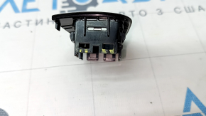 Rear left window lift control trim Mercedes C-class W205 15-21 black, cracks in fasteners