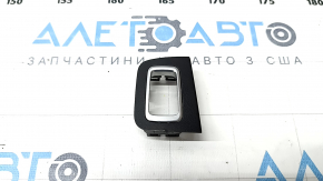 Rear right window lift control trim Mercedes C-class W205 15-21 black, scratches, dents