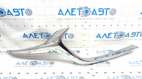 Radiator grille molding right Mazda 3 19- 4d chrome, sand