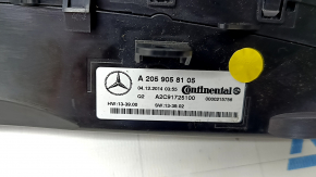 Climate control Mercedes C-class W205 15-21 air on edge