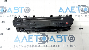 Central console button block central Mercedes C-class W205 15-18 without clock