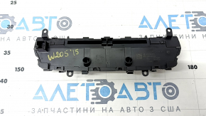 Central console button block central Mercedes C-class W205 15-18 without clock