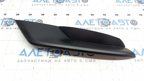 Front bumper cover left Mazda 3 19- 4d structure black, Mexico built, scratches