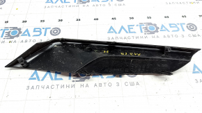 Front bumper cover left Mazda 3 19- 4d structure black, Mexico built, scratches