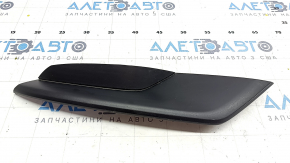 Front bumper cover right Mazda 3 19- 4d structure black, Mexico built