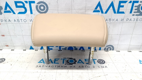 Headrest rear center Audi A4 B8 08-16 leather, beige
