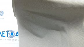 Mercedes C-class W205 15-18 headlining without panoramic windows and sunroof, grey, creased, burnt, fabric peeled off, dry cleaning required, fasteners torn off