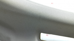 Mercedes C-class W205 15-18 headlining without panoramic windows and sunroof, grey, creased, burnt, fabric peeled off, dry cleaning required, fasteners torn off