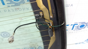 Rear glass Mercedes C-class W205 15-18 heating contact torn off