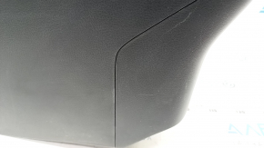 Central console armrest and cup holders Mazda 3 22-23 leather black, Mexico built, scratches