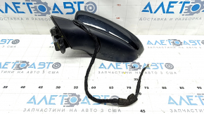 Side mirror left Mazda 3 19-4d 6 pins, turn signal, heated, BSM, Mexico built, black