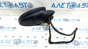 Right side mirror Mazda 3 19-4d 6 pins, turn signal, heated, BSM, Mexico built, black