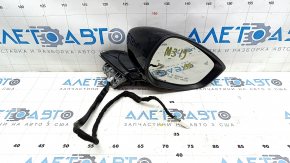 Right side mirror Mazda 3 19-4d 6 pins, turn signal, heated, BSM, Mexico built, black