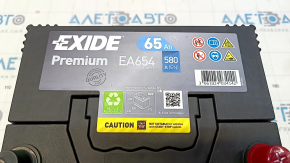 Battery 12v SUBARU OUTBACK 20- 65Ah 580A Asia +-Reverse EXIDE