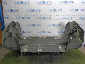 Rear panel VW Tiguan 09-17 2 parts with eyepieces, black