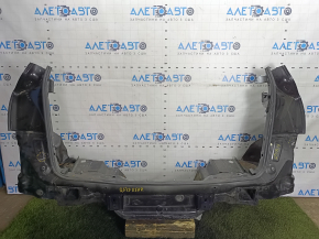 Rear panel Audi Q5 8R 09-17 set 3 parts with eyepieces, graphite LZ7L, butt