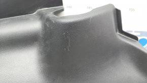 Rear pillar trim right lower Mazda 3 19-4d black, Mexico built, scratches, plastic turned white