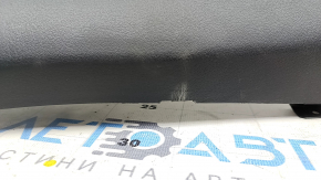 Rear pillar trim right lower Mazda 3 19-4d black, Mexico built, scratches, plastic turned white