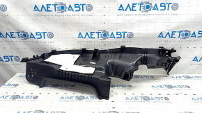 Rear pillar trim right lower Mazda 3 19-4d black, Mexico built, scratches, plastic turned white