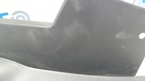 Rear pillar trim left lower Mazda 3 19- 4d black, Mexico built, scratches