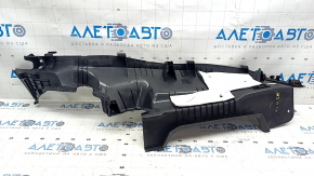 Rear pillar trim left lower Mazda 3 19- 4d black, Mexico built, scratches
