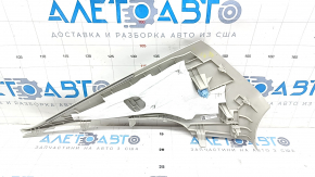 Rear pillar trim right upper Mazda 3 19-4d gray, Mexico built