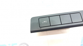 Lower block of buttons of the front panel Mazda 3 19- 4d under the button of opening of the trunk lid, scratches