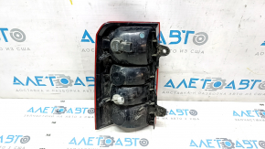 Right headlight Jeep Patriot 11-17 light, chipped, worn
