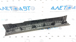 Front left door sill trim Mazda 3 19- black, Mexico built, scratches