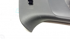Center pillar trim upper belt right Mazda 3 19- 4d black, Mexico built, without plug, scratches