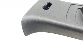 Center pillar trim upper belt left Mazda 3 19- 4d black, Mexico built, without plug, scratches