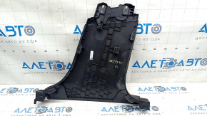 Center pillar trim lower left Mazda 3 19- black, Mexico built