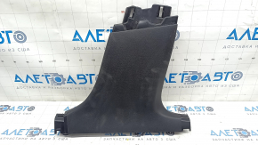 Center pillar trim lower right Mazda 3 19- black, Mexico built