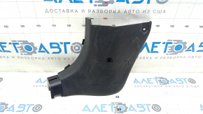 Front pillar trim lower left Mazda 3 19- black, Mexico built, scratches