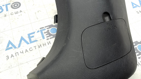 Front pillar trim lower left Mazda 3 19- black, Mexico built, scratches