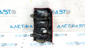 Left headlight Jeep Patriot 11-17 light, cracks