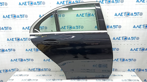 Door assembly rear right Mercedes C-class W205 15-21 aluminum, black 040
