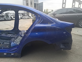 Quarter wing rear left BMW 3 G20 19- on the body, blue