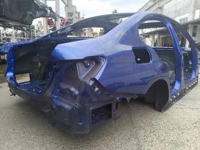 Quarter wing rear right BMW 3 G20 19- on the body, blue