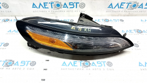 Turn signal DRL right Jeep Cherokee KL 14-18 with block, sand